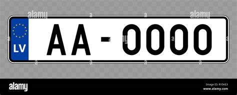 Vehicle registration plates of Latvia 